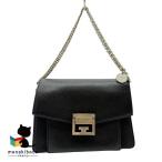  Givenchy GIVENCHY GV3 цепь плечо ручная сумочка плечо .. чёрный черный серебряный разряд A женский сумка [ б/у ]