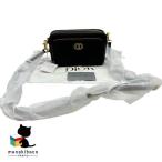  Dior DIOR новый товар S7431UBAE Caro двойной сумка сумка на плечо наклонный .. Mini сумка портфель портфель сумка сумка чёрный черный ткань пакет разряд N женщина...