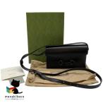  Gucci GUCCI новый товар шланг bit сумка на плечо чёрный черный наклонный .. коробка ткань пакет брошюра разряд S сумка [ б/у ]