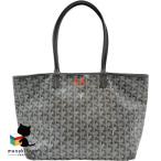  Goyard GOYARD Alto waPM большая сумка серый DIN парусина портфель портфель сумка сумка серебряный металлические принадлежности initial имеется разряд A сумка [ б/у ]