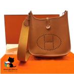  Hermes HERMESevu Lynn 2 *N. Gold сумка на плечо коробка ткань пакет разряд A сумка [ б/у ]