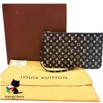  Louis Vuitton LOUIS VUITTON M44716 Jean g Rene va- полный сумка чёрный коробка ткань пакет сумка [ б/у ]