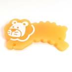 イヤホンケーブル ホルダー クリップ シリコン製 ライオン AD-3093