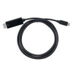 ARTEC USB TypeC-HDMI изменение кабель (1.8m) 4K соответствует 30Hz это 1 шт. большой экран . персональный компьютер. изображение . дисплей . мощность ATC91935