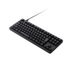 エレコム キーボード 有線 着脱式USBケーブル 静音 赤軸リニア テンキーレス ブラック TK-MC30UKPBK