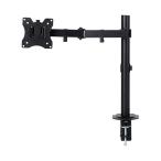  Elecom монитор arm ( одиночный arm / длинный ) 17~32 дюймовый соответствует черный DPA-SN01BK