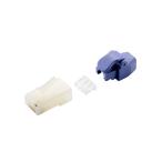  Elecom собственное производство для RJ45 коннектор Cat6 одиночный линия yoli линия обе соответствует 10 штук load балка * протектор есть половина прозрачный LD-6RJ45T10/TP2