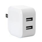 bitstrong Type-A*2 порт USB зарядка адаптор белый BS-JAC1906