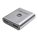 VENTION 2-Port to 1-Port HDMI интерактивный переключатель .-/ silver gray серый AF-2373