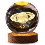 (3 шт. комплект ) Япония Trust технология JTT 3D Crystal Ball свет Saturn лампа цвет CRYBALL-ST-WAX3