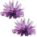 (10 комплект ) ARTEC удобно Cheer pompon лиловый × серебряный ATC18863X10