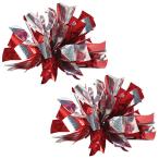 (10 комплект ) ARTEC hands free Cheer pompon тент грамм красный серебряный ATC19241X10