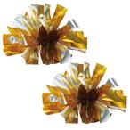 (10 комплект ) ARTEC hands free Cheer pompon тент грамм Gold серебряный ATC19243X10