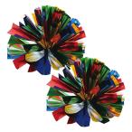 (10 комплект ) ARTEC удобно Cheer pompon маленький Rainbow отвечающий . подготовка . разом удобно пакет из сразу . делать можно использовать ATC19530X10