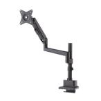  Sanwa Supply монитор arm газ springs тип фигурная скобка модель черный CR-LAC1407BK