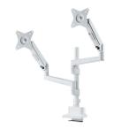  Sanwa Supply монитор arm двойной газ springs тип фигурная скобка модель белый CR-LAC2407W
