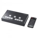  Sanwa Supply 4 ввод 1 мощность HDMI переключатель .-(4K соответствует / экран раздел / колпак коричневый c функцией ) SW-UHD41UVC