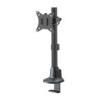  Sanwa Supply монитор arm одиночный Short arm тонкий Short зажим черный CR-LAC115BK
