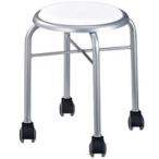  литейщик табурет bon белый / серебряный 