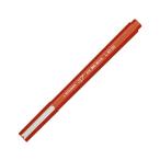(まとめ) 三菱鉛筆 水性サインペン リブ極細 0.5mm 赤 L50.15 1本 〔×60セット〕