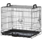  compact клетка ( M ) маленький размер собака 2 двери модель складной собака сопутствующие товары товары для домашних животных домашнее животное клетка 