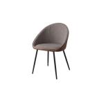  персональный стул living стул ширина 56cm Brown 2 ножек комплект steel soft кожа living обеденный интерьер мебель 