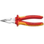 KNIPEXknipeks1000V изоляция игла нос плоскогубцы размер 185×85×30mm 0826-185 инструмент tool DIY работа инструмент 