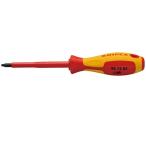 KNIPEXknipeks1000V изоляция Robert son Driver R2 размер 210×33×35mm 9812-02 инструмент tool DIY работа инструмент 
