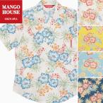 かりゆしウェア 沖縄 アロハシャツ MANGO HOUSE リゾート 結婚式 お揃い ペア 207099 夏色ハイビー レディース