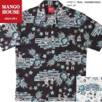 TVアニメ『呪術廻戦』「懐玉・玉折」沖縄2025Ver描きおこし首里城ハイビー柄 かりゆしウェア メンズ 半袖 アロハシャツ リゾート お揃い ペア 2025 開襟