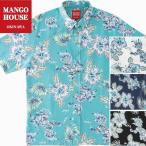 かりゆしウェア メンズ 半袖 沖縄 結婚式 アロハシャツ リゾート お揃い ペア 2025 ボタンダウン カジュアルシャツ 252078 スプラッシュシーサー