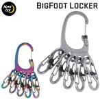 NITEIZE ナイトアイズ ビッグフットロッカー BIGFOOT LOCKER キーラック S-BINER エスビナー Sビナー マイクロロック