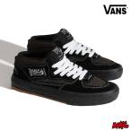 VANS バンズ ヴァンズ スニーカー (VN000D9ZKOU) SKATE HALF CAB WAFFLECUP スケート ハーフキャブ BLACK/ASPHALT