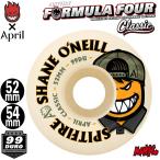 SPITFIRE APRIL SHANE ONEILL PRO FORMULA FOUR (F4) CLASSIC 99DURO 52mm 54mm скейтборд Wheel spito fire - Ape lirushe-n O'Neill 