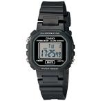 腕時計 カシオ レディース LA20WH-1ACF Casio Women's LA20WH-1ACF Classic Digital Black Resin Watch