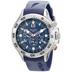 腕時計 ノーティカ メンズ N14555G Nautica Men's N14555G NST Stainless Steel Watch with Blue Resin Ba