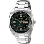 腕時計 セイコー メンズ SNKM97 SEIKO Recraft Automatic Watch - Green Dial, Stainless Steel, Day/Date