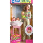 バービー バービー人形 チェルシー SG_B000X2KH6W_US Barbie - Cool Sitter Teen Skipper Doll w/ 4 B