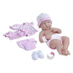 ジェーシートイズ 赤ちゃん おままごと 18543_B 8 piece Layette Baby Doll Gift Set | JC Toys - L