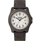 腕時計 タイメックス メンズ T49101 Timex Men's T49101 Expedition Camper Green Nylon/Leather Strap W