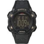 腕時計 タイメックス メンズ T49896 Timex Men's T49896 Expedition Base Shock Blackout Resin Strap Wa