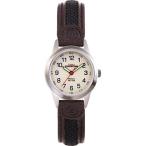腕時計 タイメックス レディース T41181 Timex Women's T41181 Expedition Field Mini Black/Brown Nyl