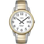 腕時計 タイメックス メンズ T2H311 Timex Men's Easy Reader 35mm Watch ? Two-Tone Case White Dial