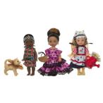 バービー バービー人形 チェルシー 1074429 Barbie Kelly Friends of the World 3-Doll Gift Set