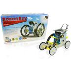 ロボット 知育玩具 パズル OWI-MSK615 14-in-1 Educational Solar Robot | Build-Your-Own Robot Kit | Po