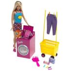 バービー バービー人形 日本未発売 0074299290275 Barbie Wash 'N Wear Doll w Color Change Outfits