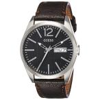 腕時計 ゲス GUESS W0658G3 Guess Vertigo Brown Dial Leather Strap Men's Watch W0658G3