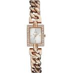 腕時計 ゲス GUESS W0540L3 GUESS STEEL W0540L3,Women's Petite Dress,Rose Gold-Tone,Crystal on case,WR