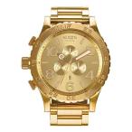 腕時計 ニクソン アメリカ A083502 Nixon A083502 51-30 Chrono A083502 All Gold Men’s Watch (51mm. G