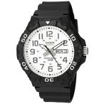 腕時計 カシオ メンズ MRW-210H-7AVCF Casio Men's 'Diver Style' Quartz Resin Casual Watch, Color:Black